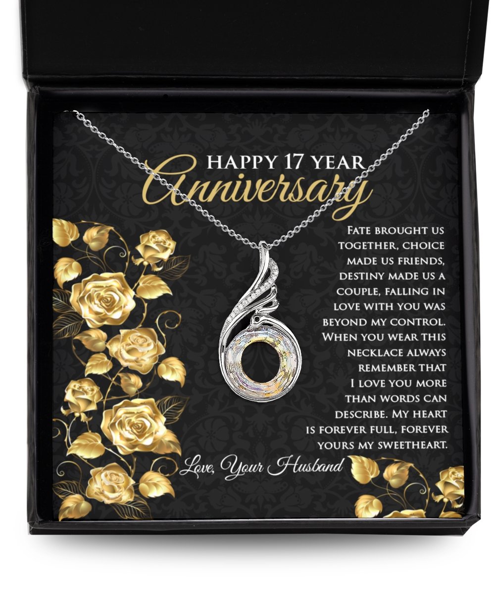 17th Wedding Anniversary Gifts For Couple 17 Year Anniversary Gift 17 Year