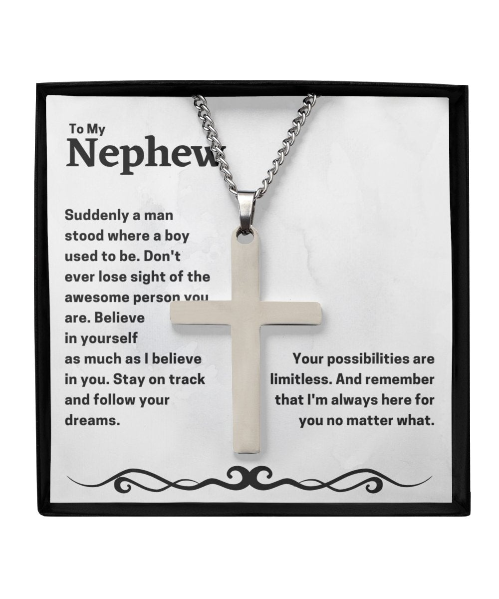 To My Brother Gift, Birthday Gift for Brother from Sister, Men Christian  Cross