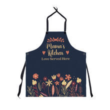 Mama's kitchen - love served here apron for mom grandma