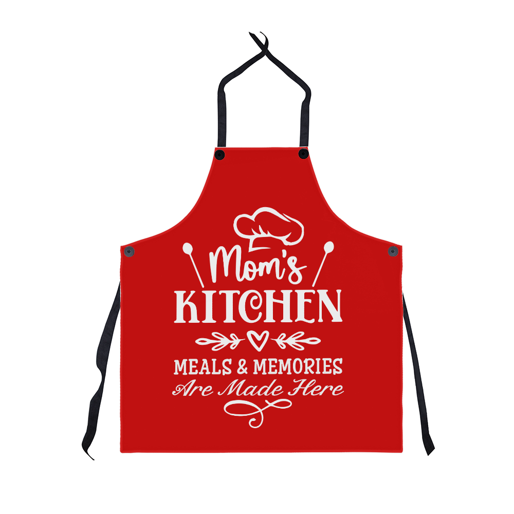 Mom's kitchen apron - meals & memories are made here apron for mom