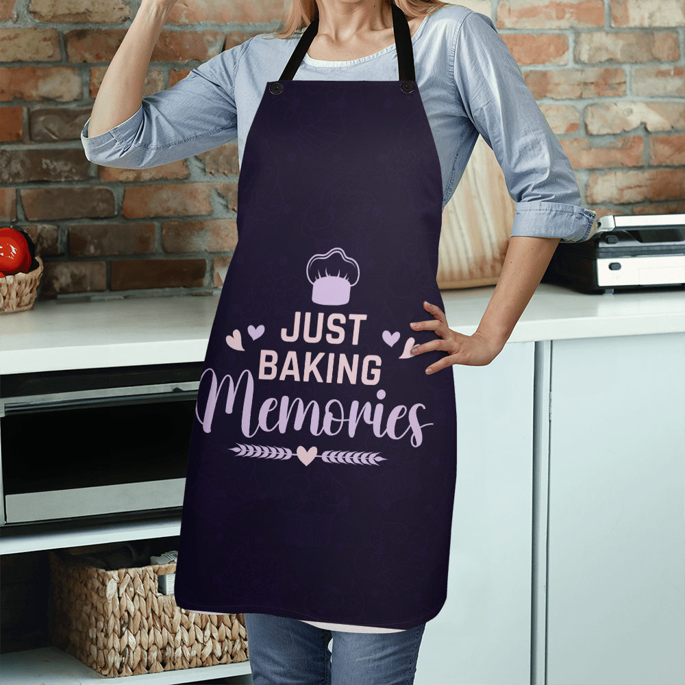 Just baking memories apron for baker