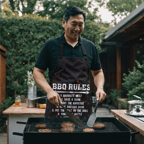 BBQ Apron for Dad Mom