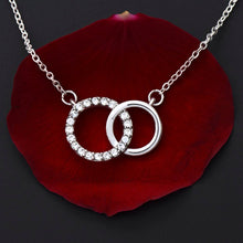 14k White Gold Necklace for Aunt Dainty Jewelry - Meaningful Cards