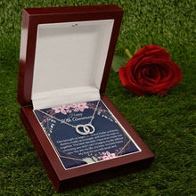 20th Anniversary Gift For Wife, Dainty Circles Necklace for Her - Meaningful Cards