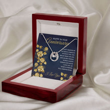 36th Wedding Anniversary Pendant Necklace for Wife - Meaningful Cards