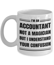 Accountant Coffee Mug Gift, Funny & Sarcastic Gift for Accountant - Meaningful Cards