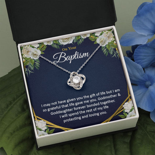 Baptism Adult Christian Baptism LDS Necklace - Meaningful Cards