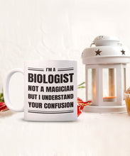 Biologist Coffee Mug Gift, Funny & Sarcastic Gift for Biologist - Meaningful Cards