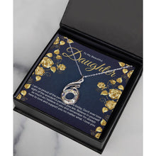 Silver Crystal CZ Necklace Birthday Gift for Daughter - Meaningful Cards