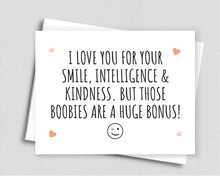 But those boobies - Meaningful Cards