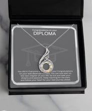 High School Grad Necklace for Her - HS Graduation Gift - Thoughtful Message Card - Graduation Card - Meaningful Cards