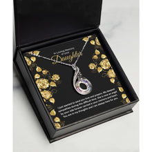 Loss of Daughter memorial grief sympathy remembrance necklace - Meaningful Cards