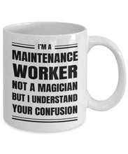 Maintenance Worker Coffee Mug Gift, Funny Sarcastic Gift for Maintenance Worker - Meaningful Cards