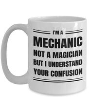 Mechanic Coffee Mug Gift, Funny Sarcastic Gift for Mechanic - Meaningful Cards