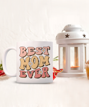 Best mom ever retro coffee mug