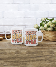 Best mom ever retro coffee mug