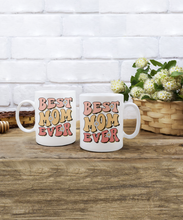 Best mom ever retro coffee mug