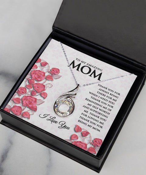 Personalized Gifts for Mom Solid Silver Necklace Jewelry (NEW) - Meaningful Cards