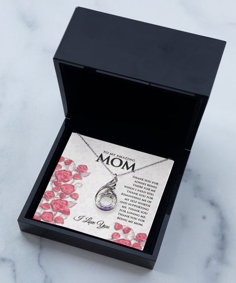 Personalized Gifts for Mom Solid Silver Necklace Jewelry (NEW) - Meaningful Cards