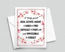 Real Estate Agent Thank You Card