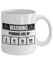 Sarcastic Periodic Table Coffee Mug Gift, Funny Sarcastic Gift for Scientist - Meaningful Cards