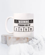 Sarcastic Periodic Table Coffee Mug Gift, Funny Sarcastic Gift for Scientist - Meaningful Cards