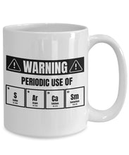 Sarcastic Periodic Table Coffee Mug Gift, Funny Sarcastic Gift for Scientist - Meaningful Cards