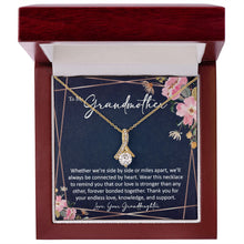 sentimental to my grandmother gift from granddaughter - alluring beauty gold necklace - Meaningful Cards