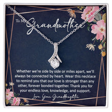 sentimental to my grandmother gift from granddaughter - alluring beauty gold necklace - Meaningful Cards