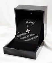 To my mom sterling silver love knot necklace - Meaningful Cards