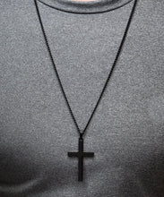 To my nephew black cross necklace unique gift for nephew, thoughtful gift for nephew - Meaningful Cards