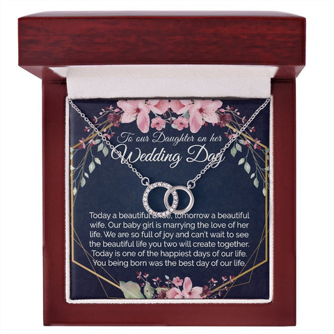 Wedding Day Gift for Daughter - Gift to Daughter on Her Wedding Day - Bride Gift - Meaningful Cards