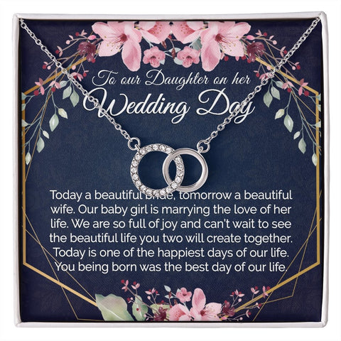 Wedding Day Gift for Daughter - Gift to Daughter on Her Wedding Day - Bride Gift - Meaningful Cards